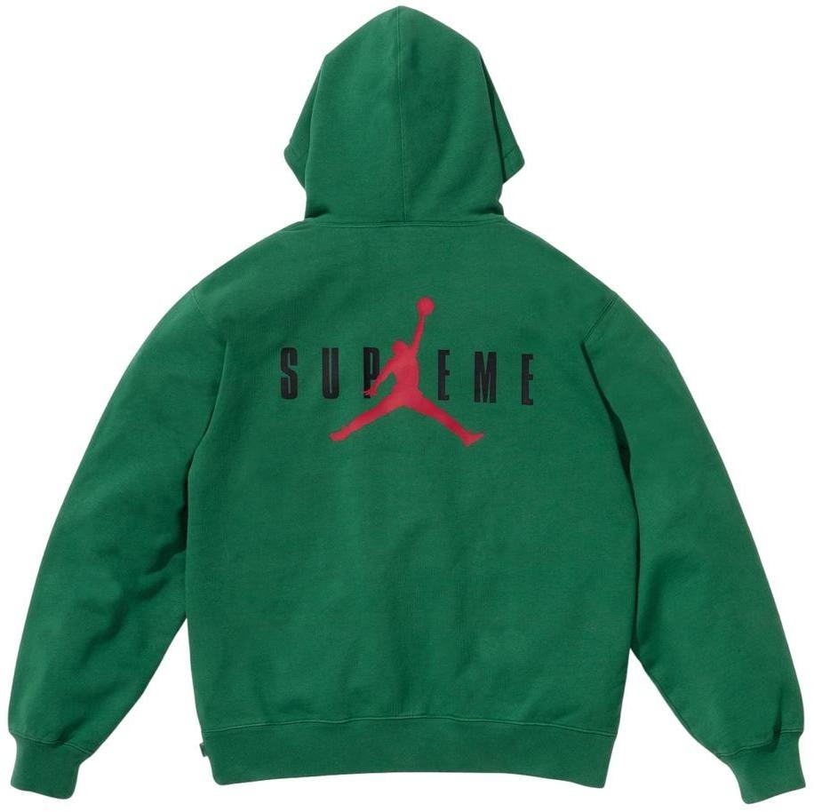 Supreme®/Jordan® Hooded Sweatshirt view 15